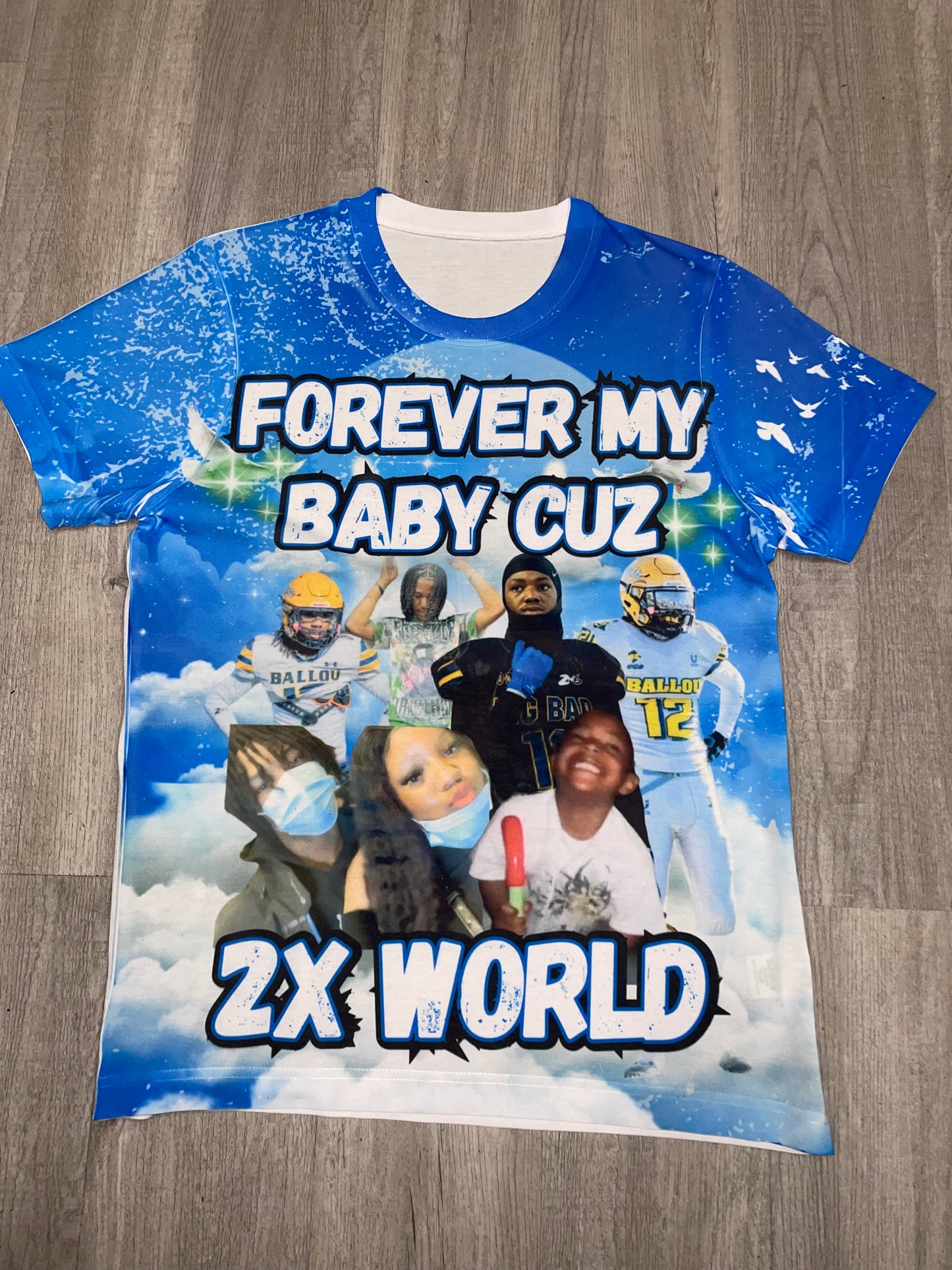 3d All over print Shirt(FRONT DESIGN ONLY)