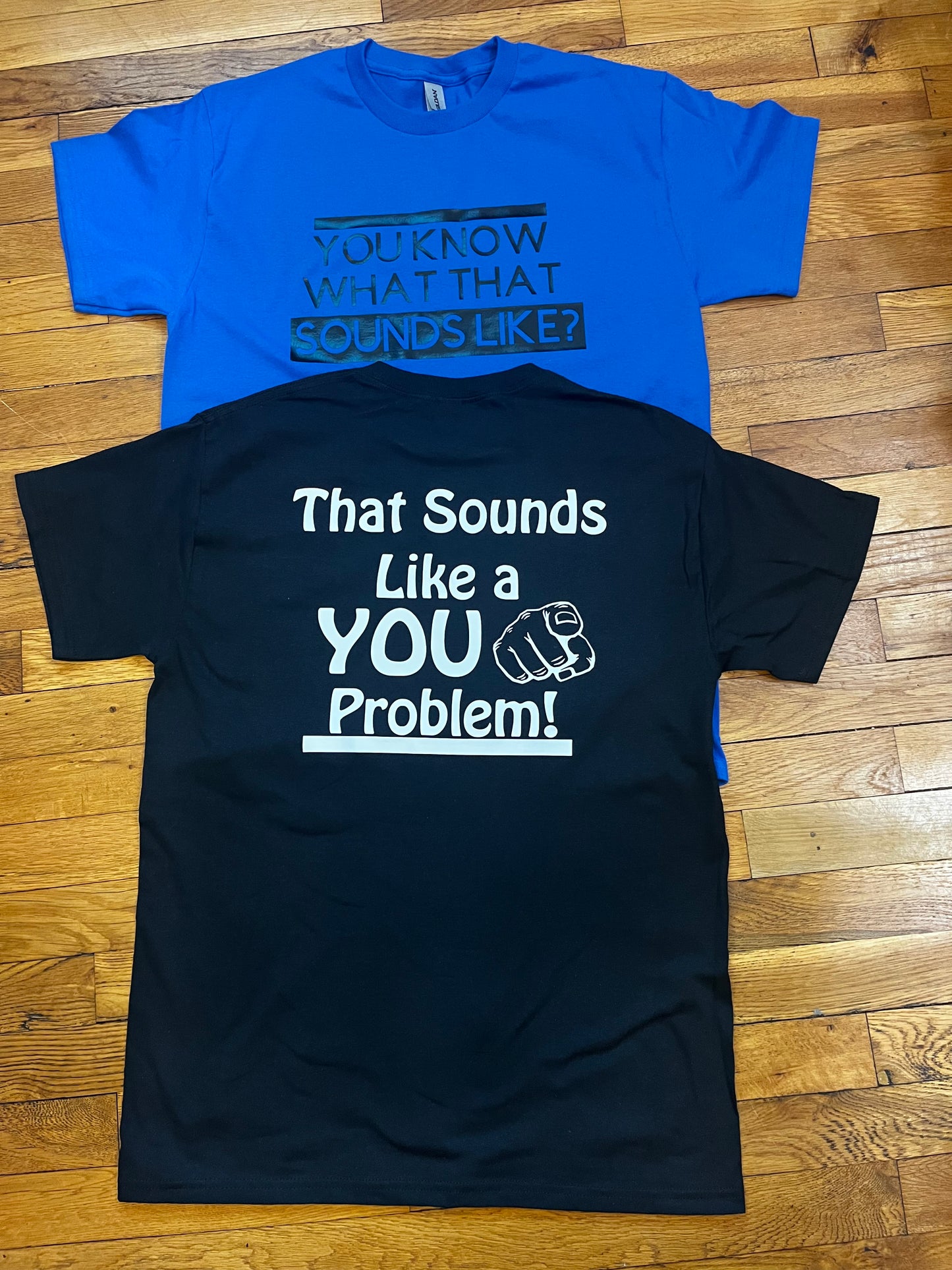 Custom Shirt Front and Back Shirt
