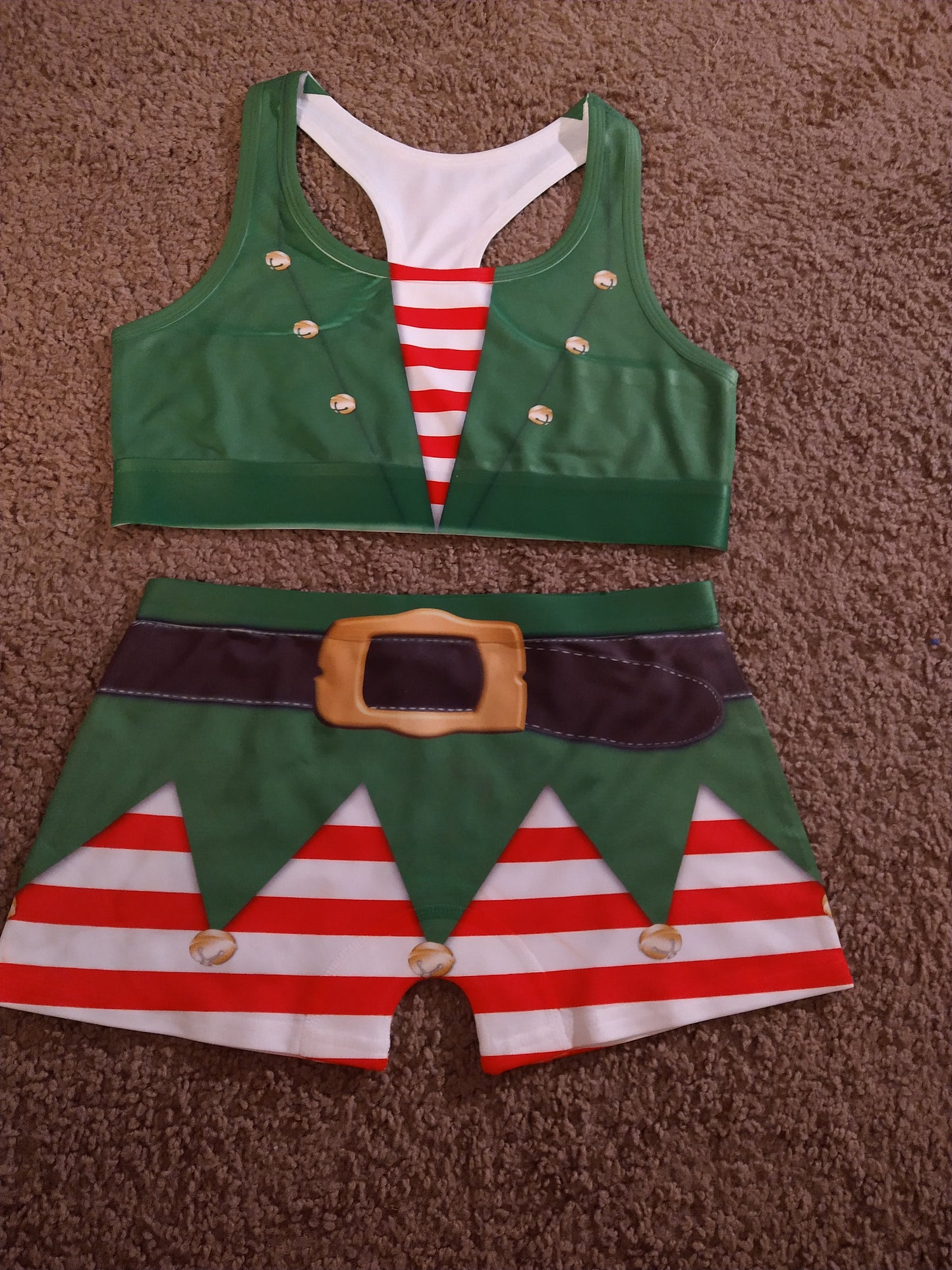 Custom Sports Bra and Boy Shorts