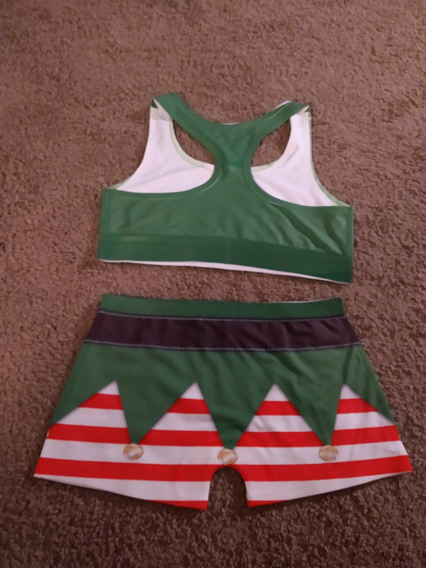 Custom Sports Bra and Boy Shorts