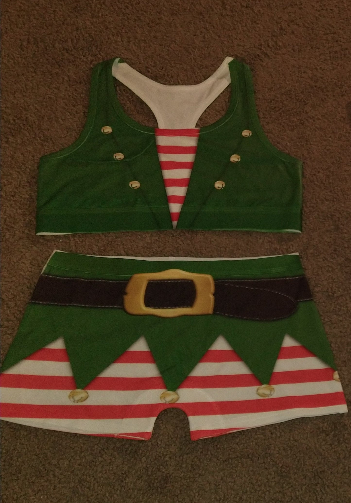 Custom Sports Bra and Boy Shorts
