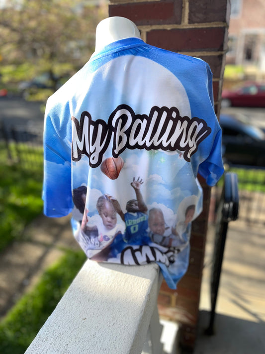 3d All over print Shirt(FULL SHIRT)