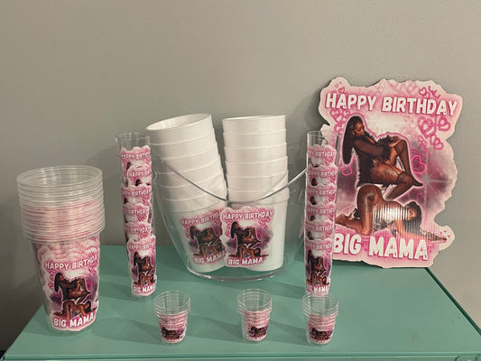 Custom Party Drinkware Bundle