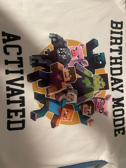 Kids Custom Shirt(FRONT DESIGN AND BACK)