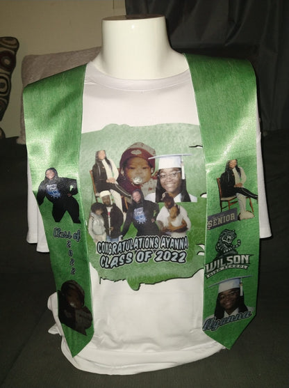 Custom Front and Back Large Design Shirt