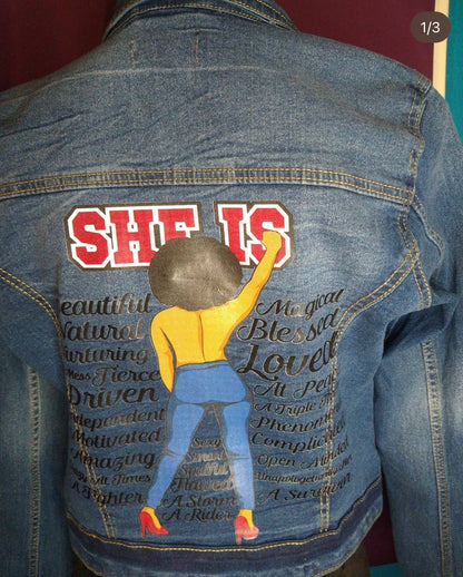 Custom Kids Denim Jacket
