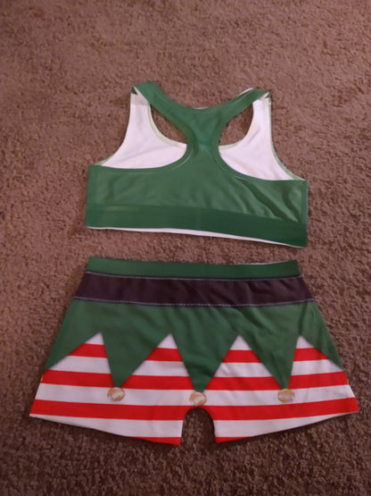 Custom Sports Bra and Boy Shorts